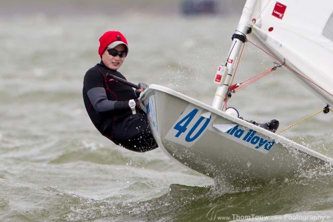 2013 Delta Lloyd Regatta - Laser Radial, Lijia Xu © Thom Touw http://www.thomtouw.com